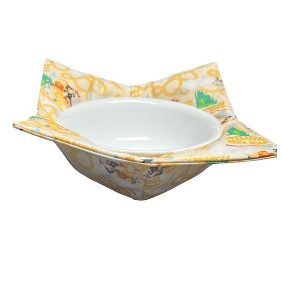 Hand Crafted Bowl Cozy Bowl Holder Microwavable  Cotton Padded Wizard of Oz - Picture 5 of 12